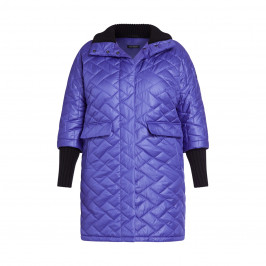 FABER VIOLET PUFFER - Plus Size Collection