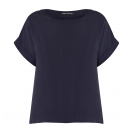 FABER TOP  NAVY - Plus Size Collection