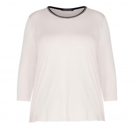 FABER STRETCH JERSEY TOP VANILLA - Plus Size Collection