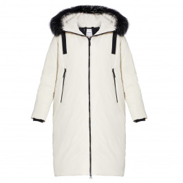 FRANDSEN PUFFER COAT WHITE - Plus Size Collection