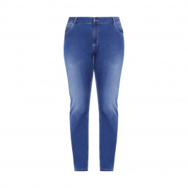 GAIA STRETCH BLUE JEANS  - Plus Size Collection