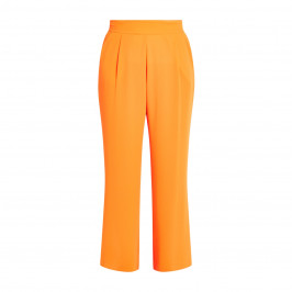 Georgedé Georgette Trousers Orange - Plus Size Collection