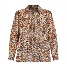 GEORGEDÉ ANIMAL PRINT TUNIC - Plus Size Collection