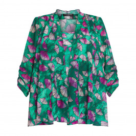 GEORGEDÉ TWINSET GINKO PRINT - Plus Size Collection