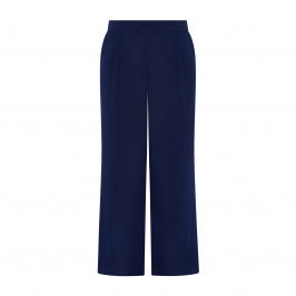 Georgedé Georgette Trousers Navy - Plus Size Collection