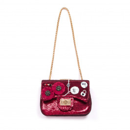 GIUNO RED SEQUIN HANDBAG - Plus Size Collection