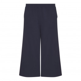 PER TE BY KRIZIA navy punto jersey CULOTTES - Plus Size Collection