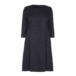 Krizia tone on tone jacquard DRESS - Plus Size Collection