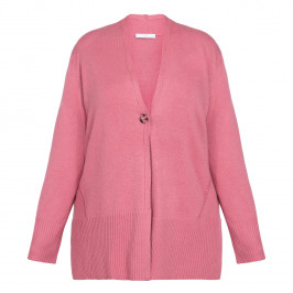 Luisa Viola Cardigan Rose Pink - Plus Size Collection