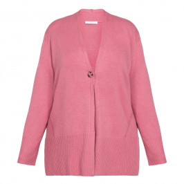 Luisa Viola Cardigan Rose Pink - Plus Size Collection