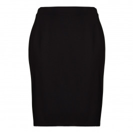 LUISA VIOLA black punto milano pencil SKIRT - Plus Size Collection