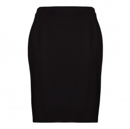 LUISA VIOLA black punto milano pencil SKIRT - Plus Size Collection