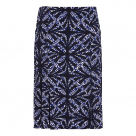 LUISA VIOLA tile print SKIRT - Plus Size Collection