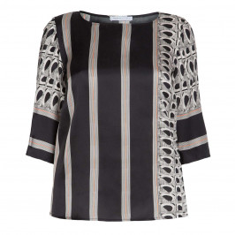 LUISA VIOLA PRINTED TUNIC - Plus Size Collection