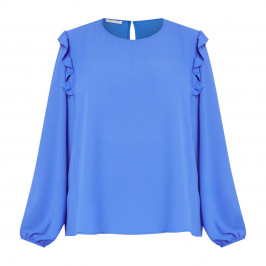 LUISA VIOLA SHIRT BLUETTE - Plus Size Collection