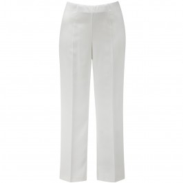 VERPASS IVORY PARALLEL LEG TROUSERS - Plus Size Collection