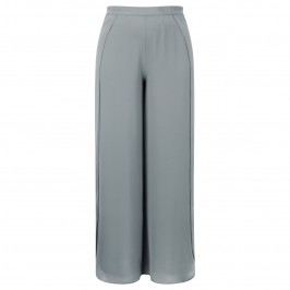 MUREK DOVE GREY CHIFFON PALAZZO TROUSERS - Plus Size Collection