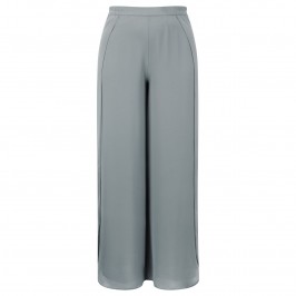 MUREK DOVE GREY CHIFFON PALAZZO TROUSERS - Plus Size Collection