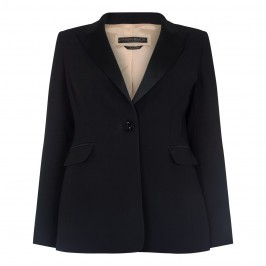 Marina Rinaldi Black Single Breast Cocktail Jacket - Plus Size Collection