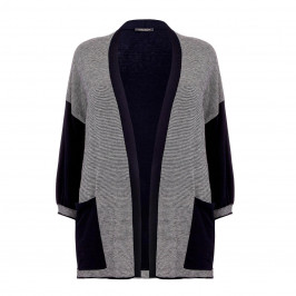 MARINA RINALDI CARDIGAN GREY - Plus Size Collection