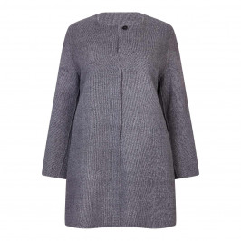 MARINA RINALDI REVERSIBLE WOOL COAT - Plus Size Collection