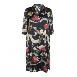 MARINA RINALDI FLORAL PRINT DRESS - Plus Size Collection