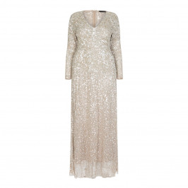 MARINA RINALDI SEQUIN EMBELLISHED GOWN - Plus Size Collection