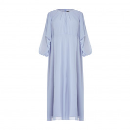 Marina Rinaldi Georgette Dress Azure - Plus Size Collection