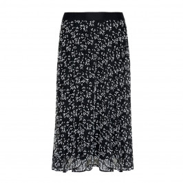 MARINA RINALDI LACE MIDI SKIRT BLACK - Plus Size Collection