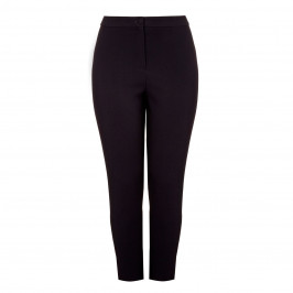 MARINA RINALDI BLACK STRAIGHT LEG TROUSER - Plus Size Collection