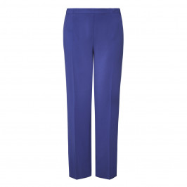 MARINA RINALDI TROUSER CHINA BLUE - Plus Size Collection