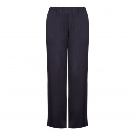 Marina Rinaldi navy satin palazzo TROUSERS - Plus Size Collection