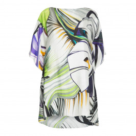 MARINA RINALDI PURE SILK TUNIC  - Plus Size Collection