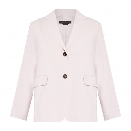 Marina Rinaldi Cotton Twill Jacket Blush Pink - Plus Size Collection
