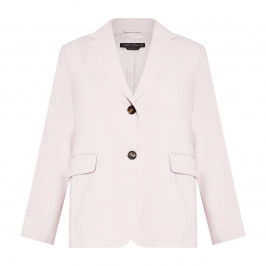 Marina Rinaldi Cotton Twill Jacket Blush Pink - Plus Size Collection