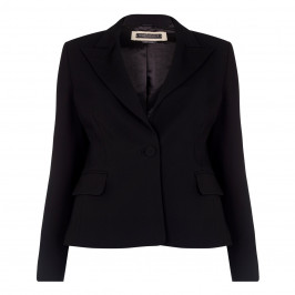 Marina Rinaldi black tailored cady JACKET - Plus Size Collection