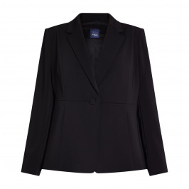 Persona by Marina Rinaldi Single Breasted Blazer Black - Plus Size Collection