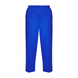 Persona by Marina Rinaldi Cropped Trouser Cobalt  - Plus Size Collection
