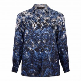 MARINA RINALDI lace detail silk SHIRT - Plus Size Collection