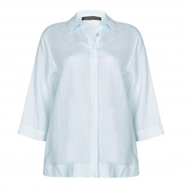 Marina Rinaldi sky linen SHIRT - Plus Size Collection