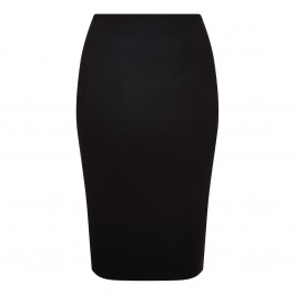 MARINA RINALDI BLACK STRETCH JERSEY PENCIL SKIRT - Plus Size Collection