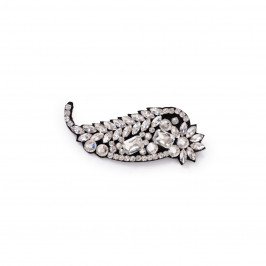 Marina Rinaldi Crystal Rhinestone Brooch  - Plus Size Collection