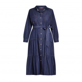 Marina Rinaldi Denim Midi Dress - Plus Size Collection