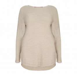 MARINA RINALDI LUREX SPORT SWEATER - Plus Size Collection