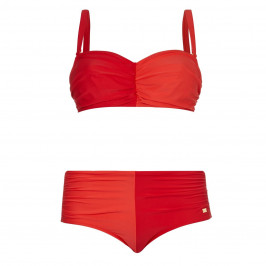 Marina Rinaldi two-tone red bikini - Plus Size Collection