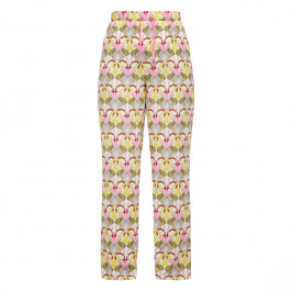 Marina Rinaldi Art Nouveau Print Palazzo Trousers  - Plus Size Collection