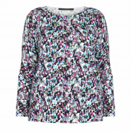 MARINA RINALDI DITSY PRINT SWEATER - Plus Size Collection