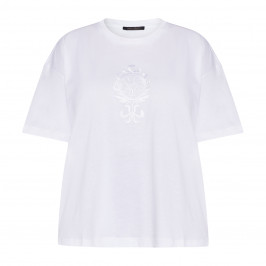 Marina Rinaldi Cotton T-Shirt White - Plus Size Collection