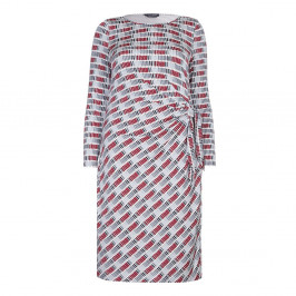 Marina Rinaldi silky jersey vibrant print DRESS - Plus Size Collection