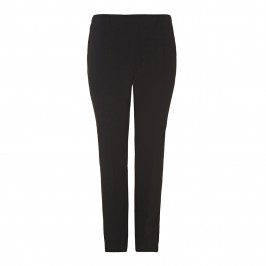 MARINA RINALDI BLACK FRONT PLEAT TROUSERS - Plus Size Collection